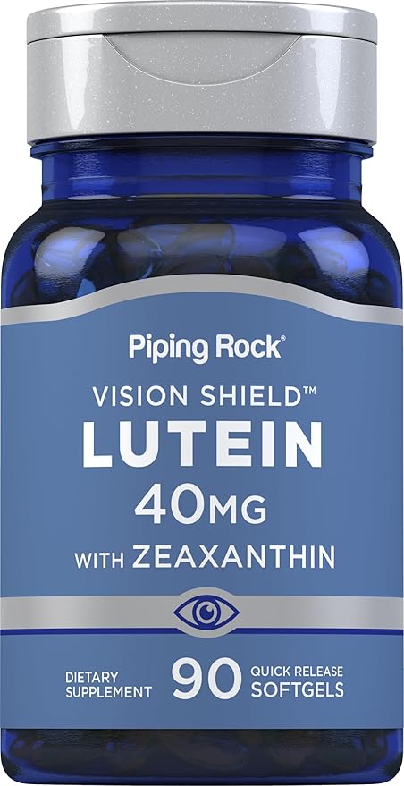 Piping Rock Lutein 40mg with Zeaxanthin 90 Softgels