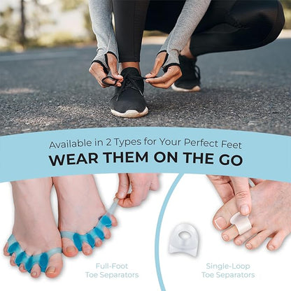 (4 Pieces in Two Types) Toe
