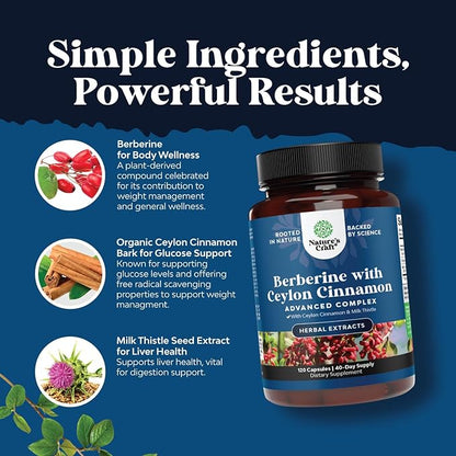 Balancing Berberine Plus 1200mg Per Serving Complex 120 Capsules