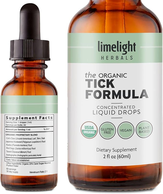 The Organic Tick Formula: Enhanced Immune 60 Servings