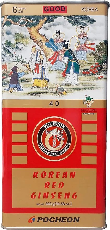 Pocheon 300g Korean Canned Dried Panax 24 Roots 6Years Good 300-40