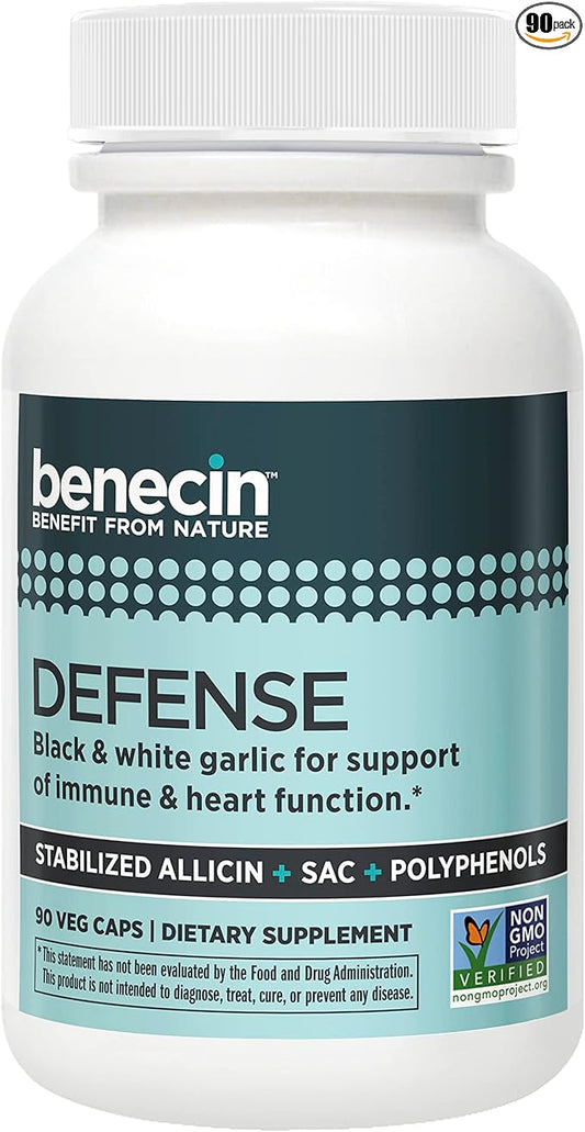 Defense 1500 mcg Stabilized Allicin per Capsule (90)