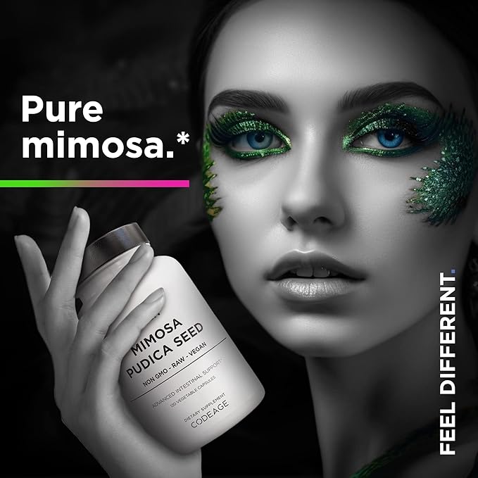 Amen Organic Mimosa Pudica Seeds Capsules, 2 Month 120 Capsules