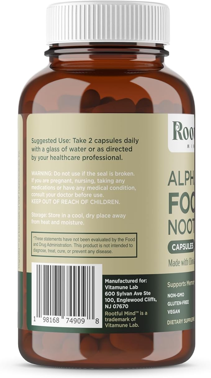 Alpha Focus Nootropic 60 Capsules