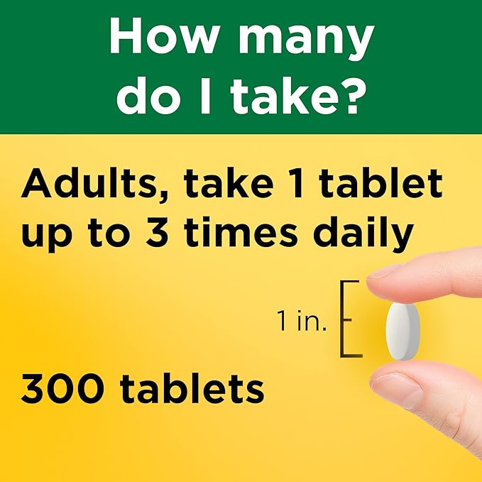 Nature Made Calcium Magnesium Zinc D3, Dietary 300 Tablets