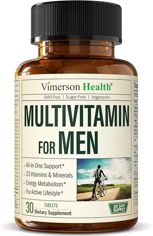 Multivitamin for Men B12, Zinc,