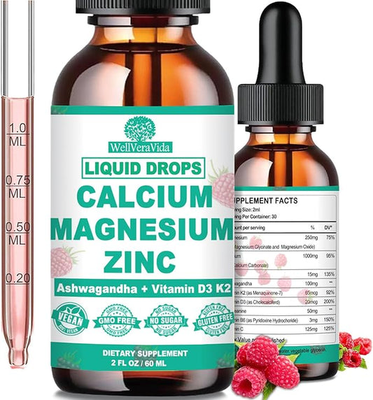 Calcium Magnesium Zinc D3 with Calm D3 and