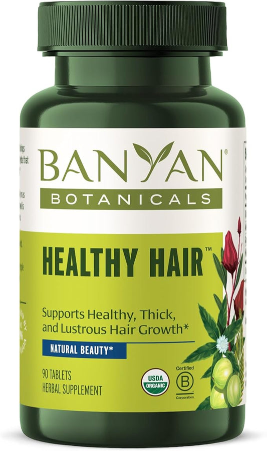 Banyan Botanicals Healthy Hair Tablets – 90 Tablets