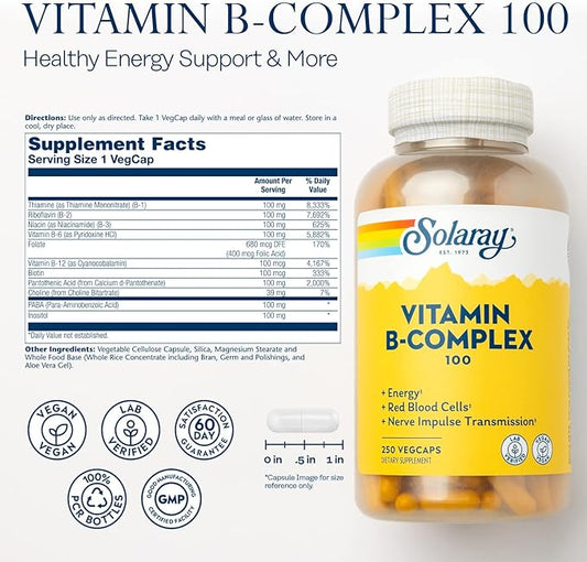 Solaray B-Complex 100 250 -