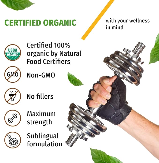 (2 Pack) Organic Vitamin D3 K2 3, Maximum 5000 IU, D3 for 2 Fl