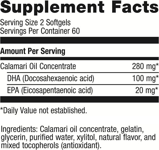 Metagenics MetaKids DHA - Support for Healthy Brain Function* - 120 Count