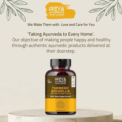 Boswellia Extract Capsules (90 Capsules) 1000 mg 45 Days