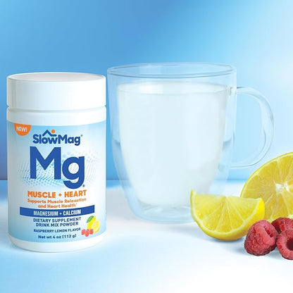 SlowMag® Muscle + Heart, Magnesium & 4 oz