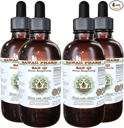 San Qi (Tian Qi) Alcohol-Free Liquid 4x4 fl.oz