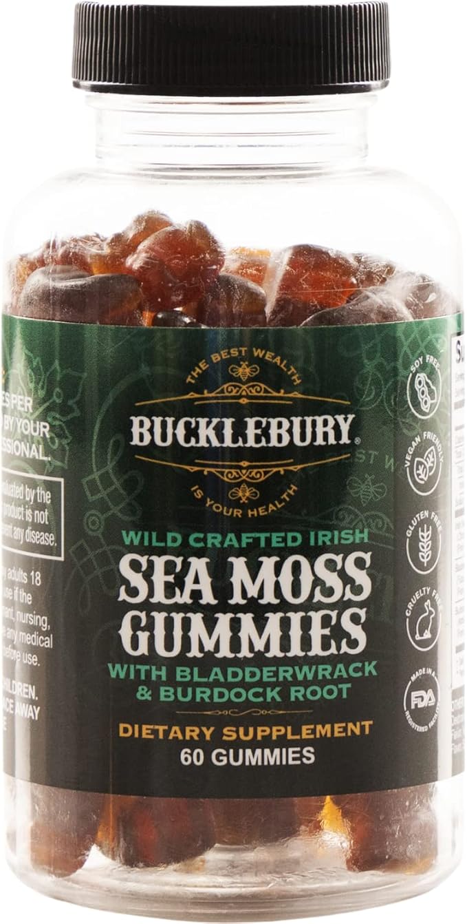 Wild Crafted Irish Sea Moss Gummies 60 Gummies