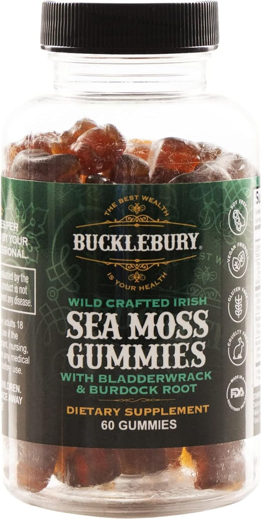 Wild Crafted Irish Sea Moss Gummies 60 Gummies