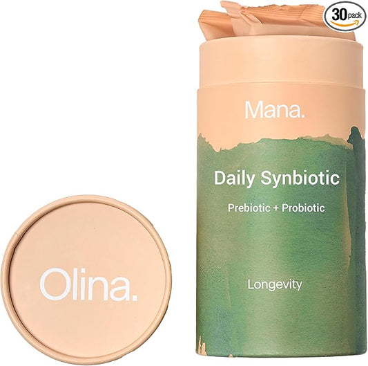 Mana Longevity Synbiotics Supplements 30 Count