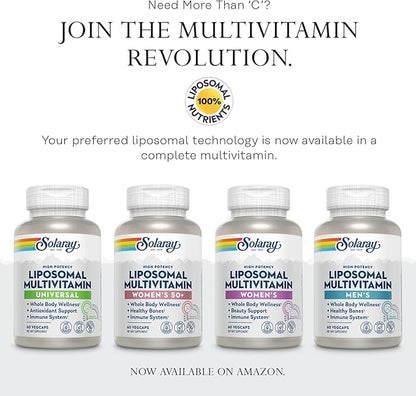 SOLARAY Mega Vitamin B-Stress - Timed Release Vitamin B Complex w/Vitamin B12, B6, Folic Acid, VIT. C - Stress, Energy, Red Blood Cell, Immune Support - Vegan, 60-Day Guarantee (240 CT)