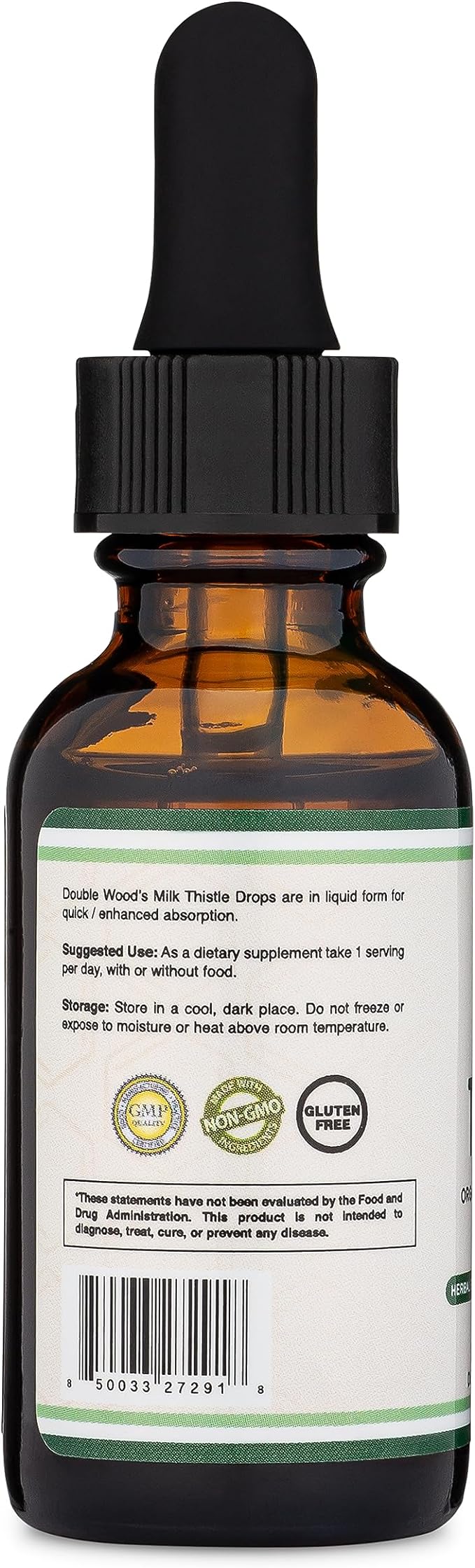 Milk Thistle Supplement 1 FL 30 Servings