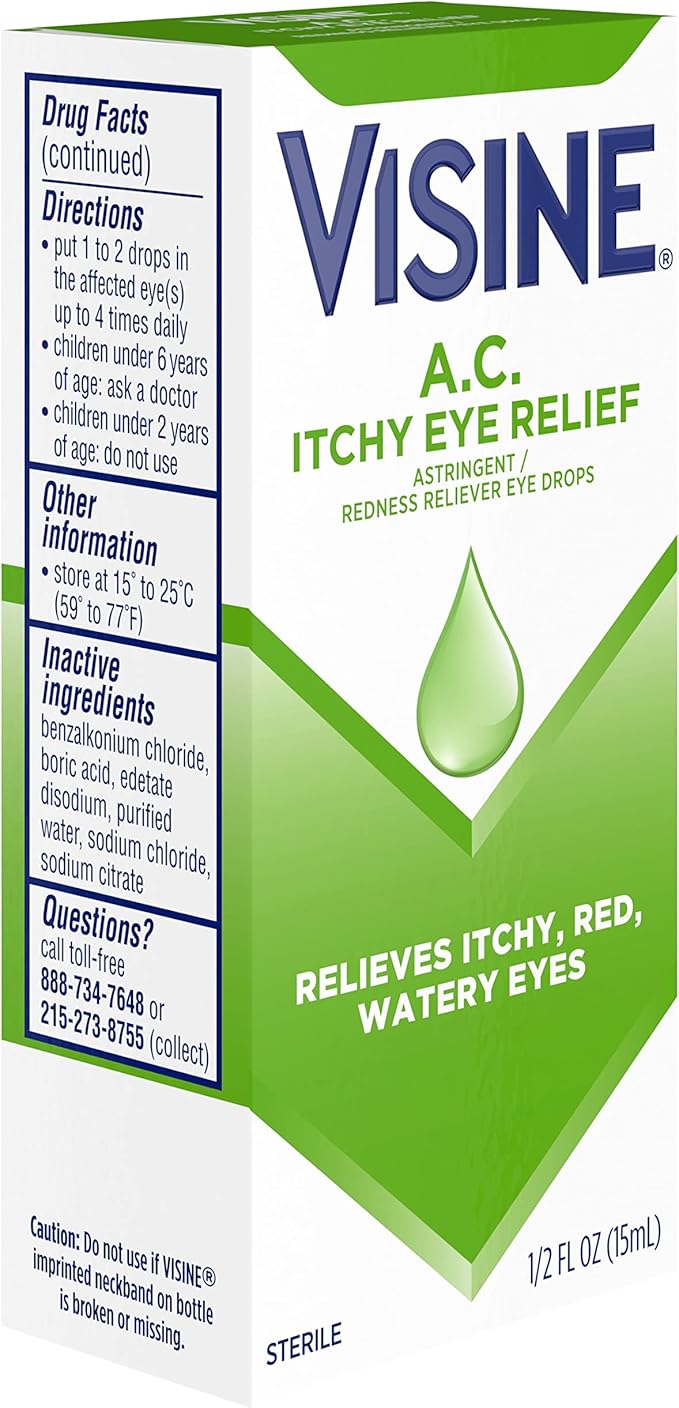 Visine A.C. Itchy Eye Relief Eye 0.5 fl.