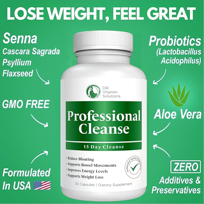 Dr Vitamin Professional Detox Cleanse 15 Day 2-Pack (60 (60 Capsules)