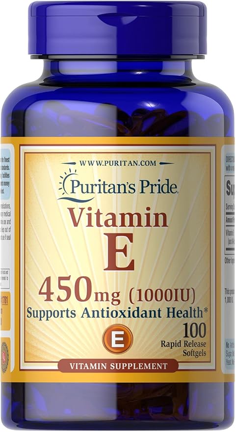 Puritan's Pride Vitamin E 450 Mg, 100 count