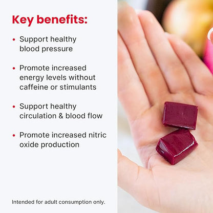 humanN SuperBeets Heart Chews 120 Count