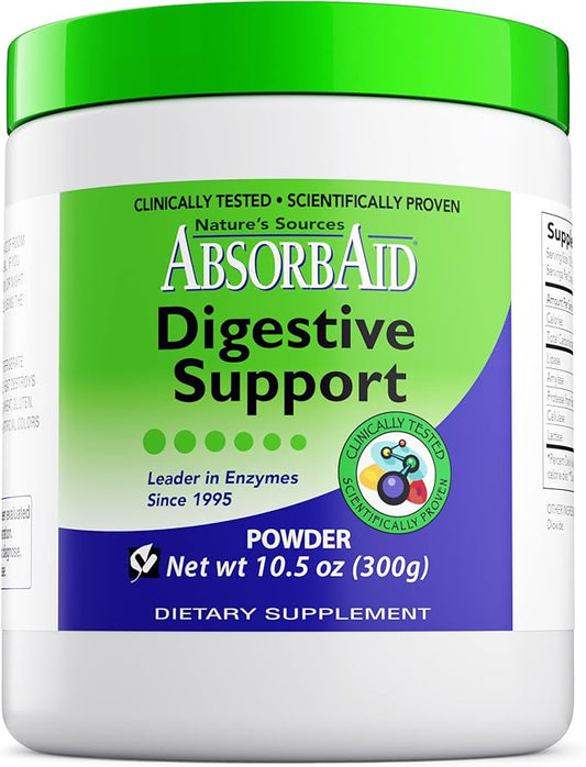 AbsorbAid Digestive Enzymes 300 grams, Proven 71%