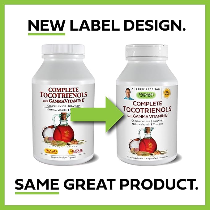 ANDREW LESSMAN Complete Tocotrienols with Gamma 30 Softgels