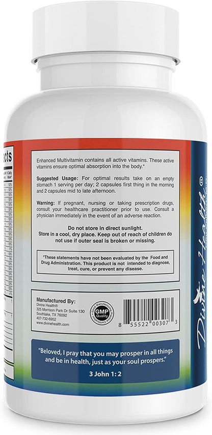 Divine Health Dr. Colbert Multivitamin Plus 120 ct