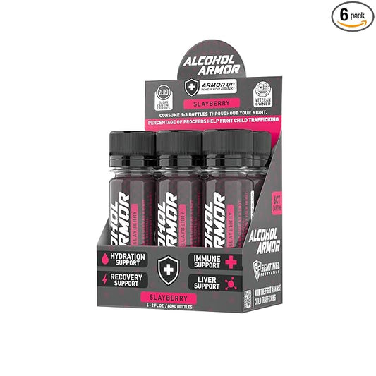 Slay Berry Elixir B12, Milk 6 Pack