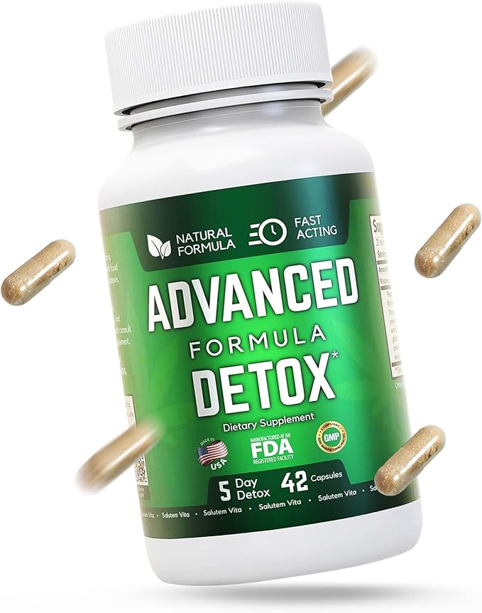 Advanced Detox Cleanse, Natural Detox & 42 Capsules