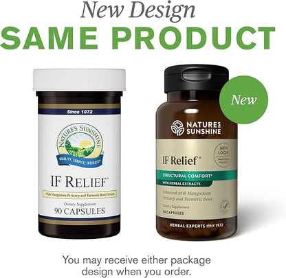 Nature's Sunshine IF Relief, 90 Capsules