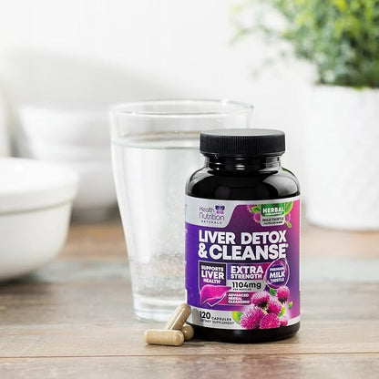 Gentle Liver Cleanse Detox & Repair Formula 120 Capsules