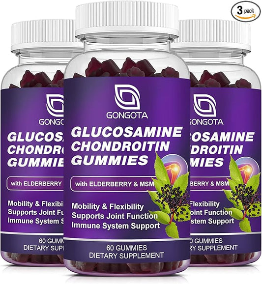 Glucosamine Chondroitin Gummies 1500mg Glucosamine 180 Gummies