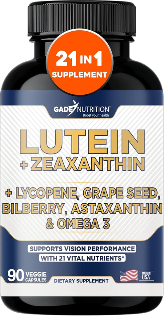 Lutein and Zeaxanthin Supplements 3, Resveratrol,