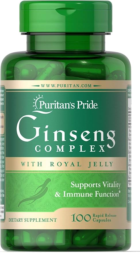 Puritan's Pride Ginseng Complex 1000 mg 100 Count