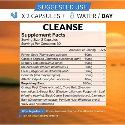 PCI Freedom Cleanse Restore Dr. Omar Support-30-Day Supply, 180ct Vegetarian