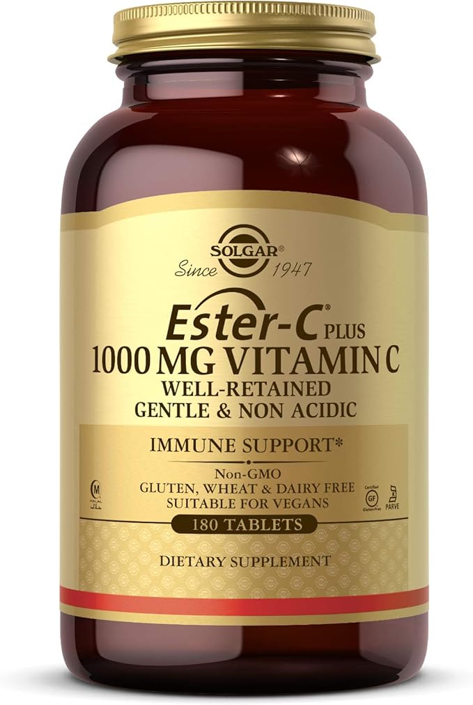 Solgar Ester-C 1000mg Vitamin C Tablets 180 Vegan