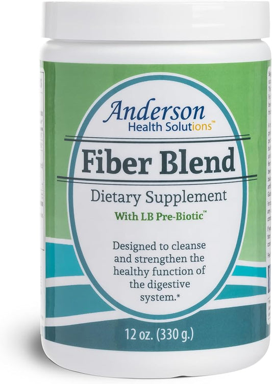 Anderson Fiber Blend with LB Prebiotic, 12 Ounces