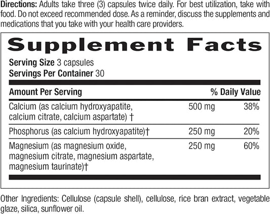 Country Life Target-Mins Calcium Magnesium Caps, 500mg: 250mg, 250mg, 90 90 Vegan