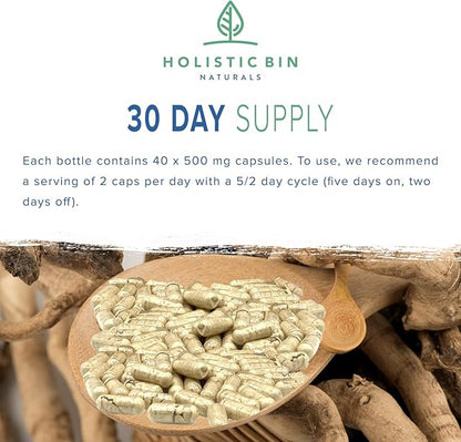 Indonesian Tongkat Ali Capsules 1000mg Per Serving 100% Pure (30 Day