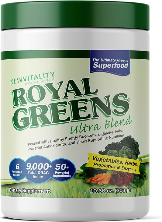 New Vitality Royal Greens Ultra Superfood 10.75oz (30 (30 Day