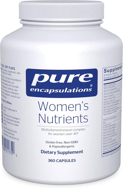 Pure Encapsulations Women's Nutrients 40 to 360 Capsules