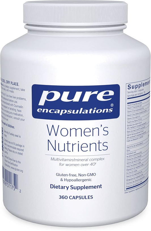 Pure Encapsulations Women's Nutrients 40 to 360 Capsules