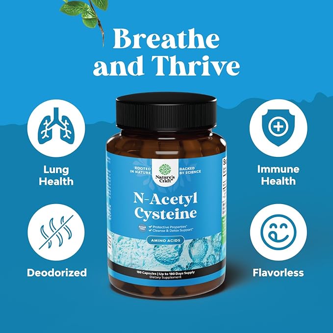 NAC Supplement N-Acetyl Cysteine 600mg 600 mg (180ct)
