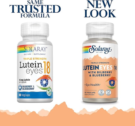 Solaray Triple Strength Lutein Eyes, 18 mg (60 CT)