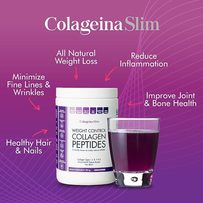 Colageina Slim Weight Control Multi-Collagen Peptides.