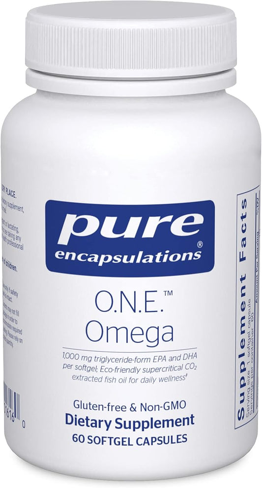 Pure Encapsulations O.N.E. Omega 60 Softgel