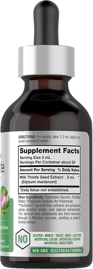 Horbäach Milk Thistle Extract Liquid 2 fl